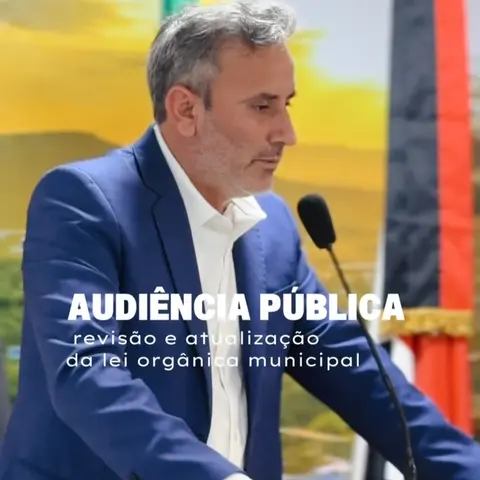 A Câmara Municipal de Santa Luzia realiza a Audiência Pública para discutir a revisão e...