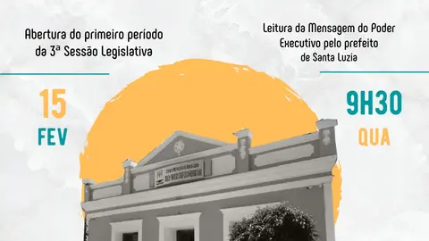 Câmara Municipal de Santa Luzia abre trabalhos legislativos de 2023
