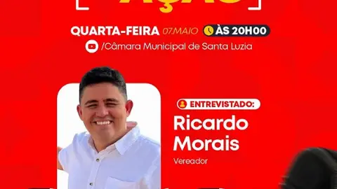 Líder da oposição, Ricardo Morais, participa do #CâmaraEmAção com Like e Deslike e prestação de contas