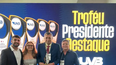 Presidente Félix Júnior recebe prêmio nacional da UVB e coloca Câmara de Santa Luzia entre as mais eficientes da Paraíba