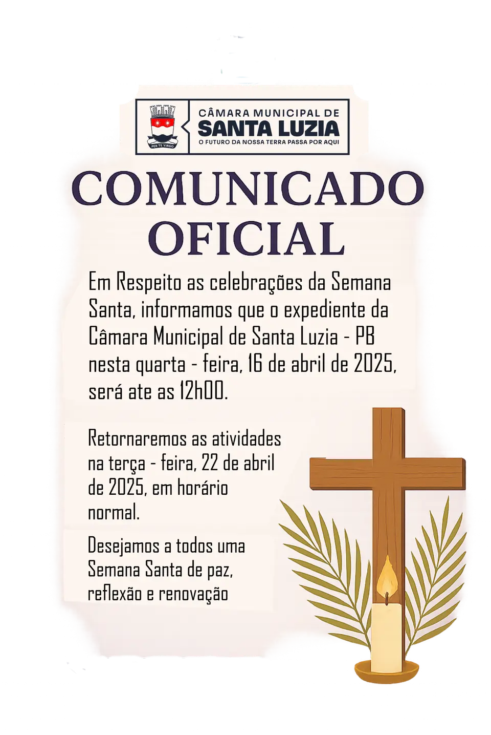 COMUNICADO OFICIAL