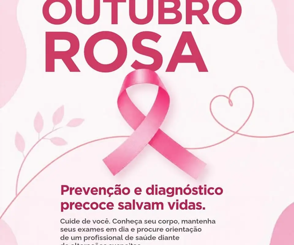 Câmara de Santa Luzia reforça prevenção ao câncer de mama no Outubro Rosa
