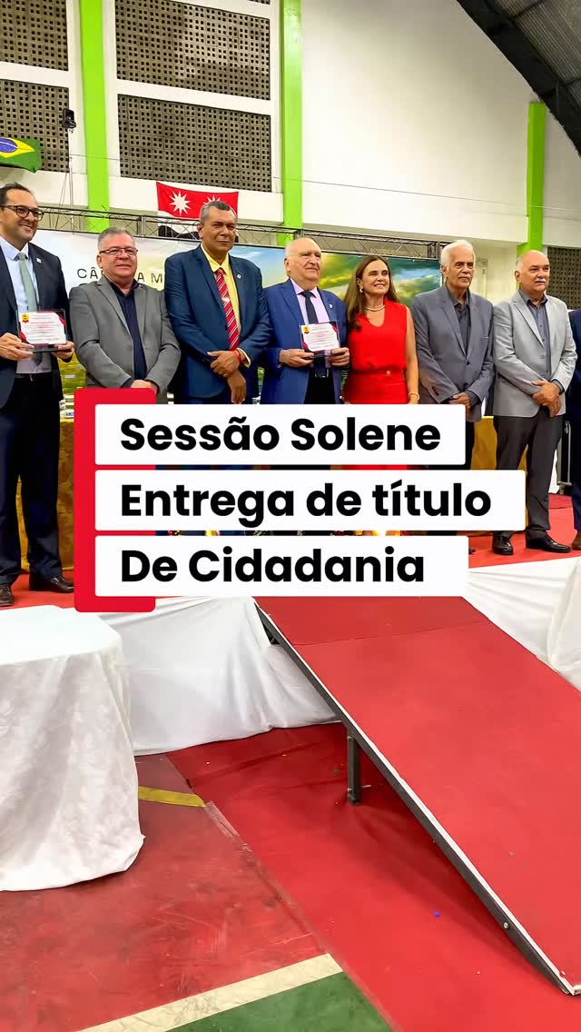 Uma noite histórica para Santa Luzia!