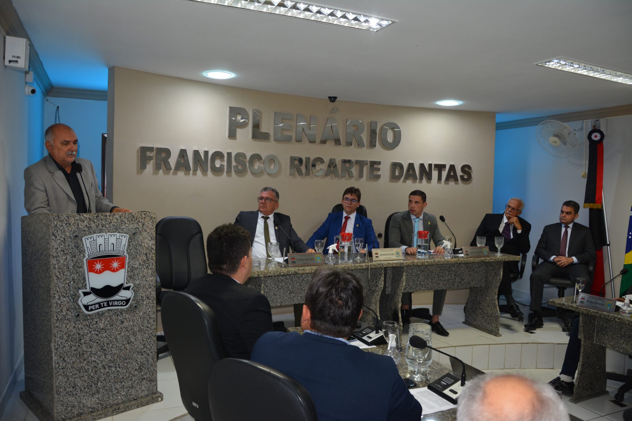 Confira as imagens da solenidade histórica da CMSL para transmissão de cargo no Poder Executivo